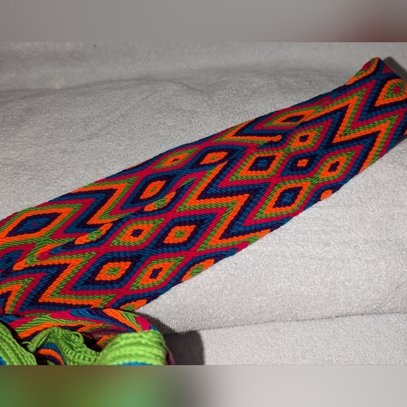 Mochila Wayuu handmade bag from Colombia. - Picture 7 of 9